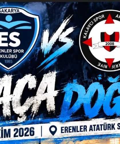 Erenlerspor ile Arifiye Kalaycıspor karşı karşıya