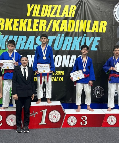 Sakaryalı sporculardan Türkiye Şampiyonası'nda büyük başarı!