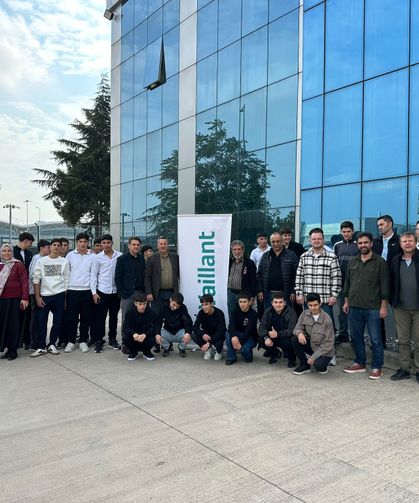 Şen Piliç MTAL öğrencileri Vaillant fabrikasını gezdi
