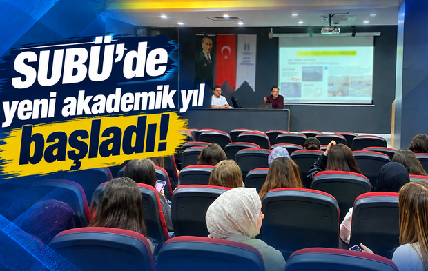 SUBÜ’de yeni akademik yıl başladı! İlk dersleri sektörün uzman isimleri verdi