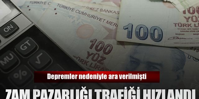 İşçinin zam pazarlığında trafik hızlandı