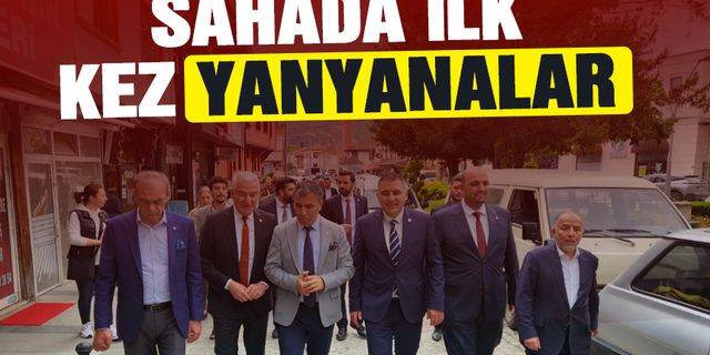 Sahada İlk Kez yan yana geldiler