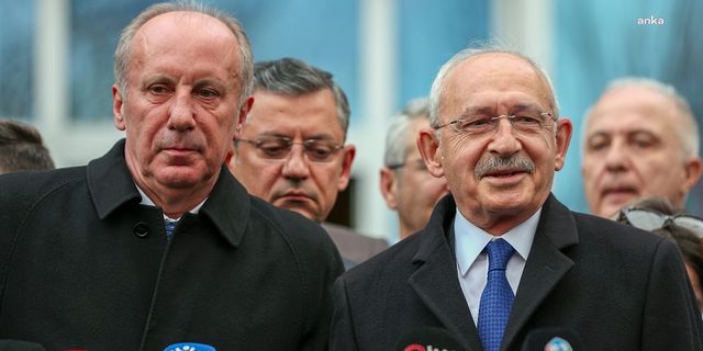 İnce: Kılıçdaroğlu'nu desteklemek içimden gelmiyor