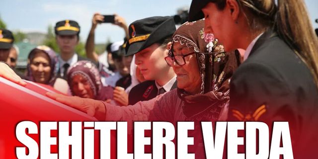 Şırnak şehitlerine veda