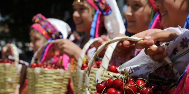 "57. Uluslararası Tekirdağ Kiraz Festivali" başladı