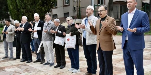 Bilecik'te hacı adayları dualarla uğurlandı