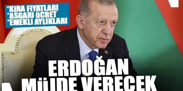 Erdoğan'dan müjde açıklamalar!