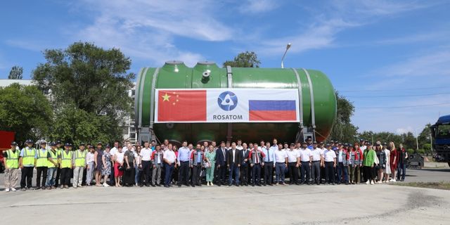 Atommash, Çin'deki Xudapu NGS için yeni ekipmanların üretimini tamamladı