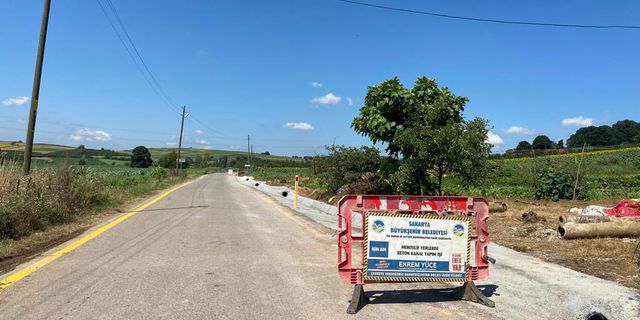 12 bin 500 metrelik V kanal imalatını tamamladı