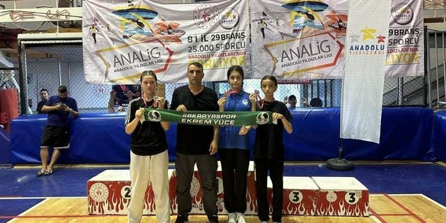 Manisa’da 3 madalya 
