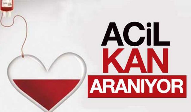 Kan grubu fark etmeksizin 3 gönüllü aranıyor!