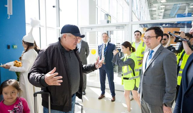 TAV, Almatı'da yeni terminal açtı!