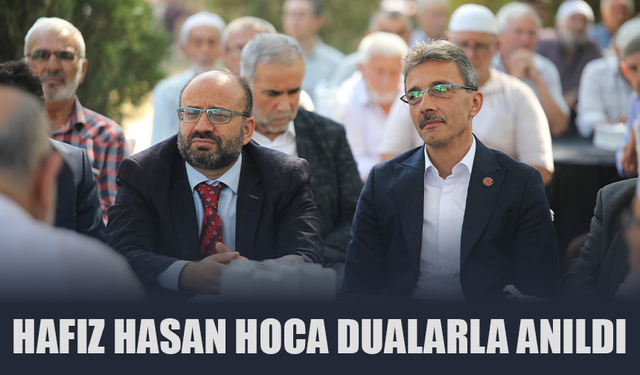 Hafız Hasan Hoca Dualarla Anıldı