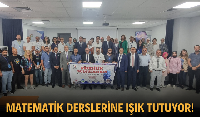 Matematik derslerine ışık tutuyor