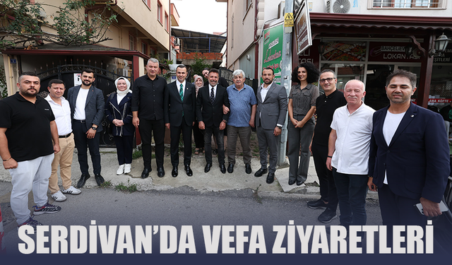 Serdivan’da vefa ziyaretleri