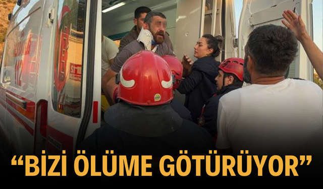 Ambulansa götürülen yaralı: “Viraja niye öyle giriyorsun, ölüme götürüyor bizi”