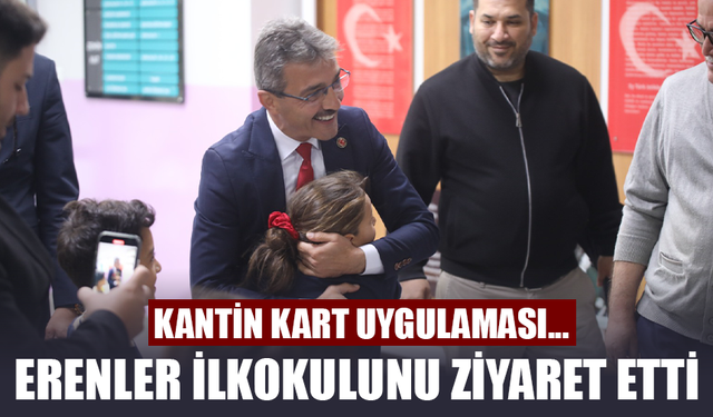 Başkan Dinç, Erenler İlkokulunu ziyaret etti!