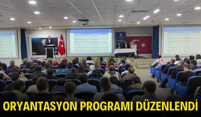 SUBÜ’de Yeni Öğrencilere Oryantasyon Programı Düzenlendi