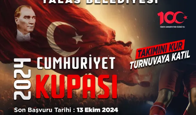 Talas'ta Cumhuriyet Kupası heyecanı yaşanacak