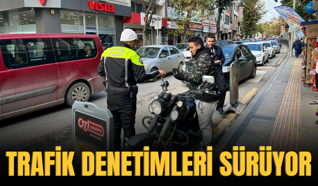 Trafik Denetimleri Sürerken Duygusal Anlar Yaşandı!