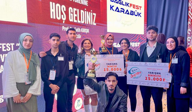 Sağlıkfest 2024’ten iki ödül ile döndü