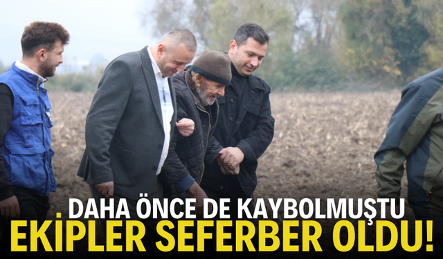 Sakarya Erenler'de Alzheimer Hastası Yaşlı Adam...