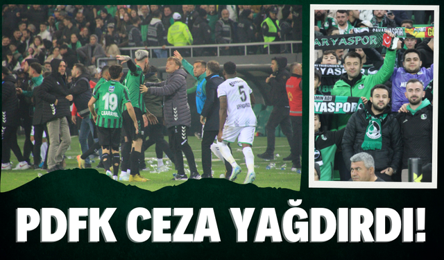 PFDK, Sakaryaspor’a Ağır Cezalar Verdi