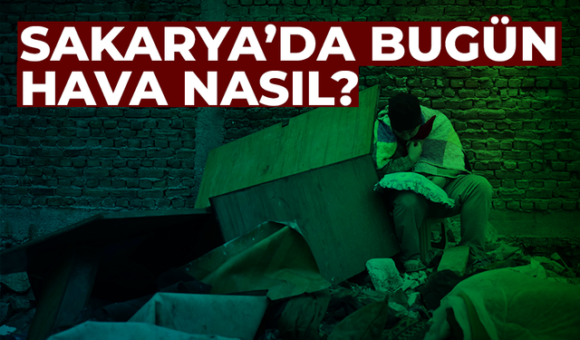 25 Aralık 2024 Sakarya hava durumu! Bugün hava nasıl olacak?