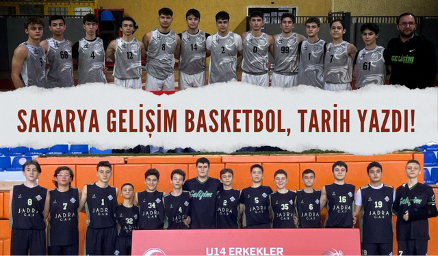 Sakarya Gelişim Basketbol, Tarih Yazdı! U14 ve U16 Takımları Şampiyon Oldu