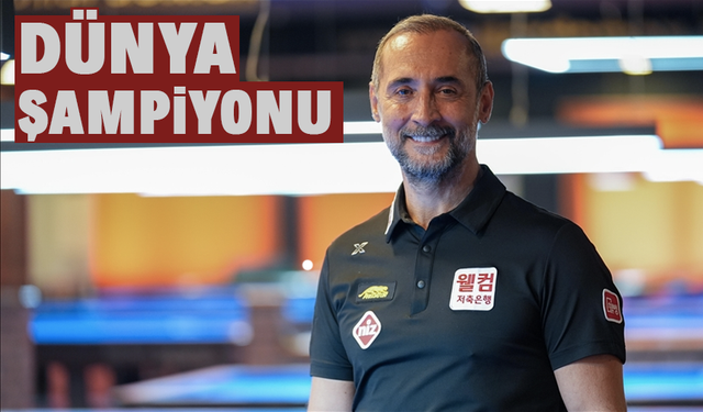 Saygıner, 2025 PBA Dünya Şampiyonu oldu