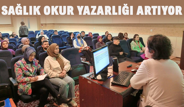 Sağlık okur yazarlığı artıyor