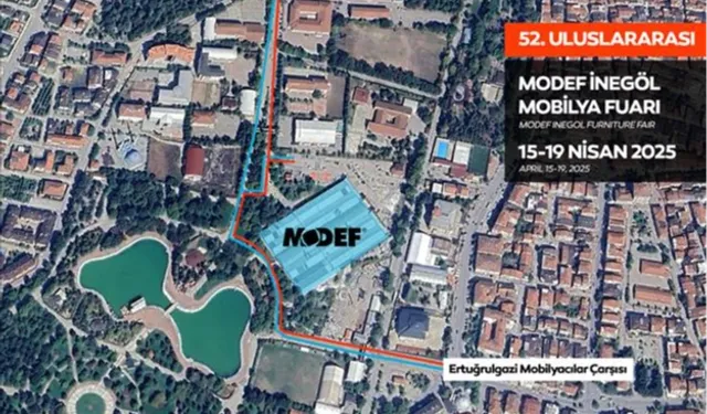 52. Uluslararası İnegöl Mobilya Fuarı için yoğunluk önlemi!