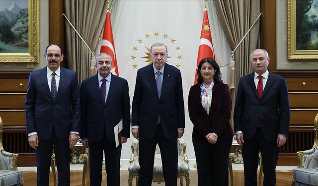 Cumhurbaşkanı Erdoğan, DEM Parti Milletvekilleri Buldan ve Önder'i kabul etti