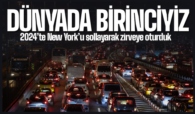 Dünyada birinci sıraya yerleştik!