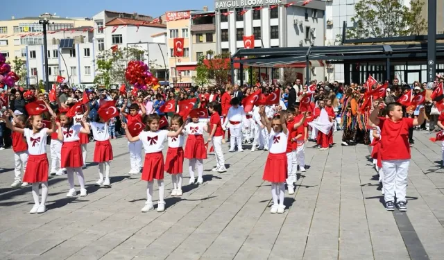 Edirne Keşan'da 23 Nisan kutlandı