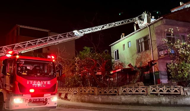 Kocaeli'de baca yangını söndürüldü