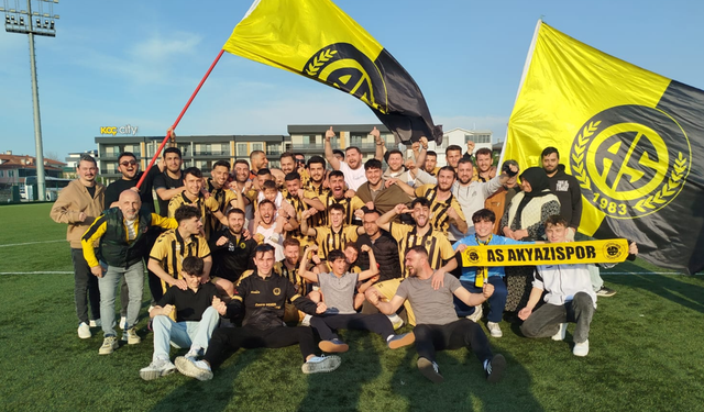 As Akyazıspor baraj maçına yükseldi