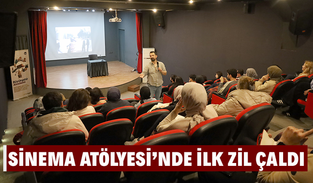 Sinema Atölyesi’nde ilk zil çaldı