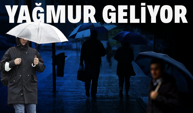 Yağmur geliyor