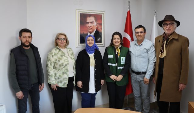 Yeşilay'dan Anadolu Ajansı Kırklareli Bürosuna ziyaret