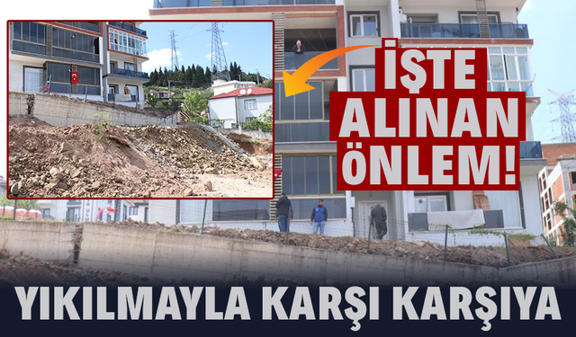Bina sakinleri tedirgin! Alınan önlem pes dedirtti