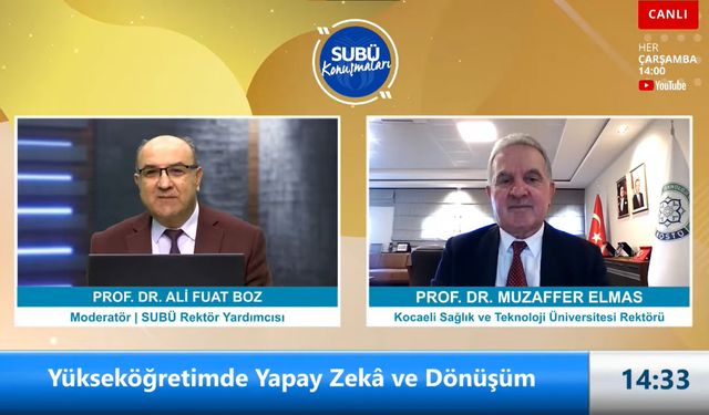 Elmas: ''Yapay zekâ eğitimine hemen başlanmalı''