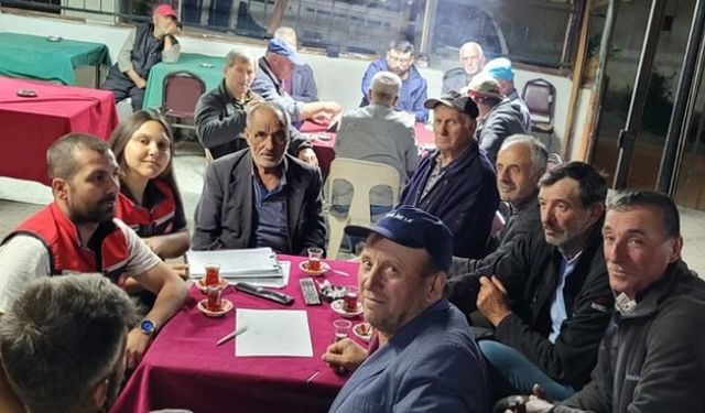 Gelibolu'da hasat öncesi pestisit denetim ve eğitimi