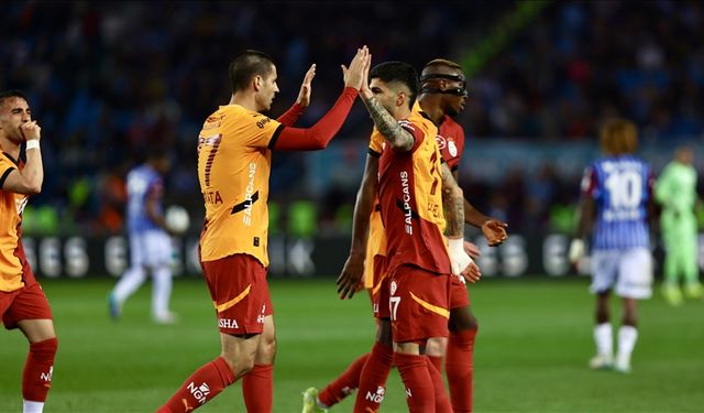 Galatasaray'ın Trabzonspor maçı kamp kadrosu açıklandı