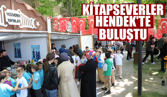 Kitapseverler Hendek'te buluştu
