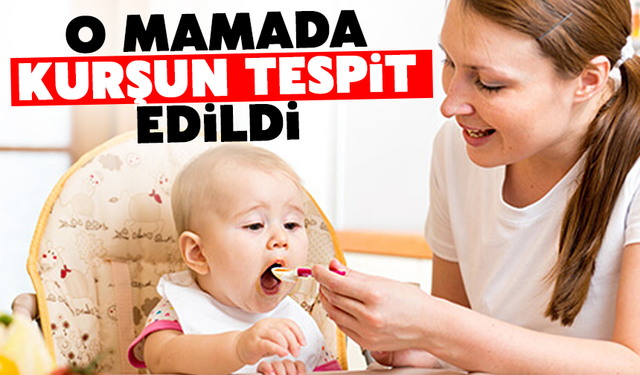 O mama markasında kurşun tespiti!