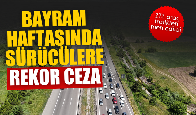 Bolu'da Kurban Bayramı Haftasında Trafik Denetimleri Sıkı Tutuldu