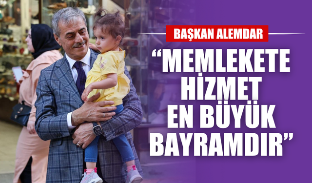 Başkan Alemdar'dan vatandaşlarla bir araya geldi