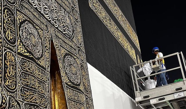 Kabe’nin Örtüsü 1447 Hicri Yılında Yenilendi