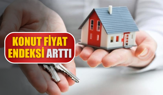 Konut Fiyat Endeksi temmuzda arttı